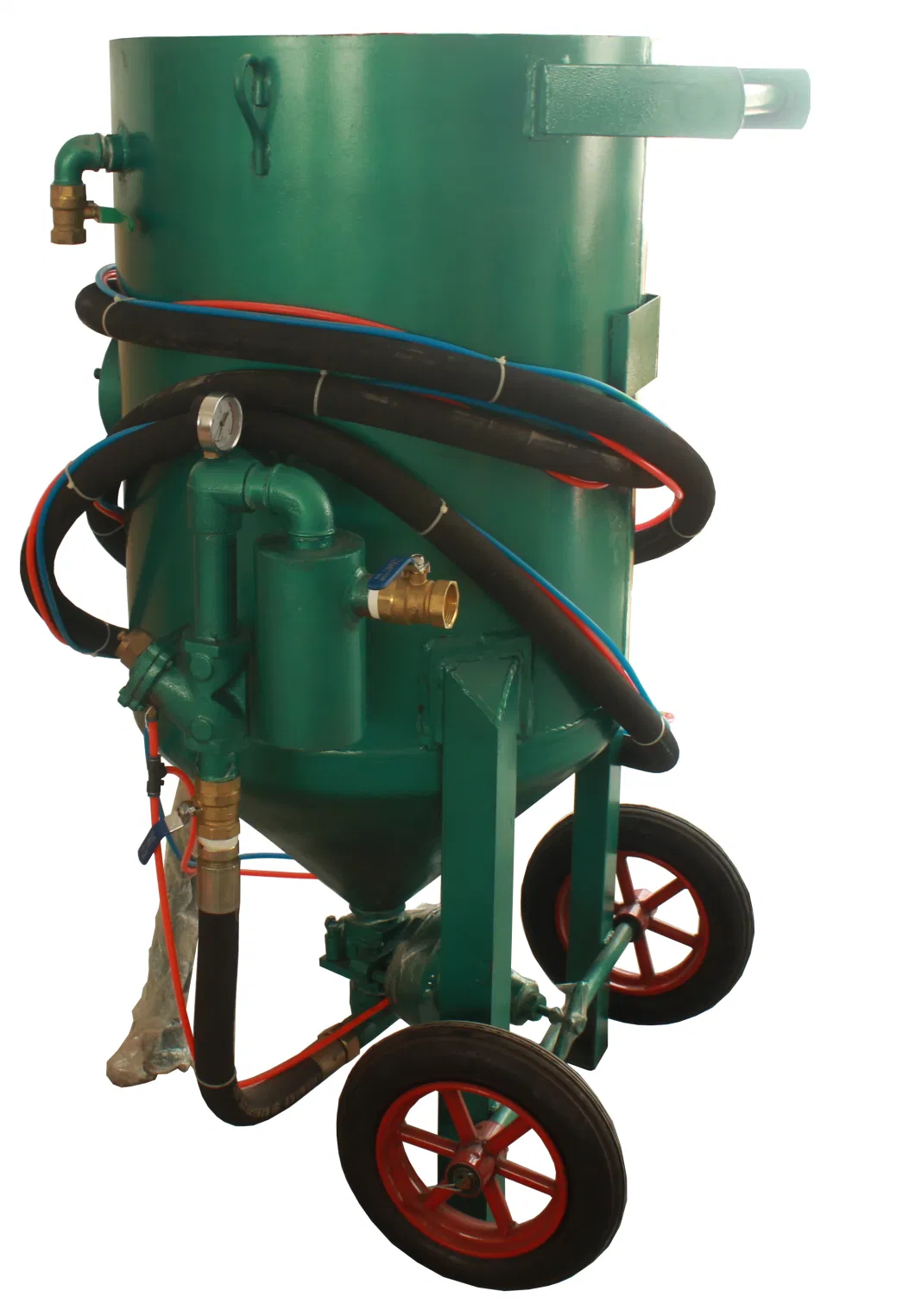 Portable Pressure Sandblasting Pot 100L 200L 300L