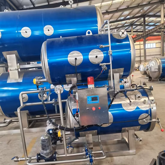 Equipamento de esterilização de alimentos de alta pressão Pote de esterilização de alta temperatura baixo preço